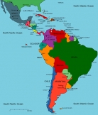 North, South and Latin America